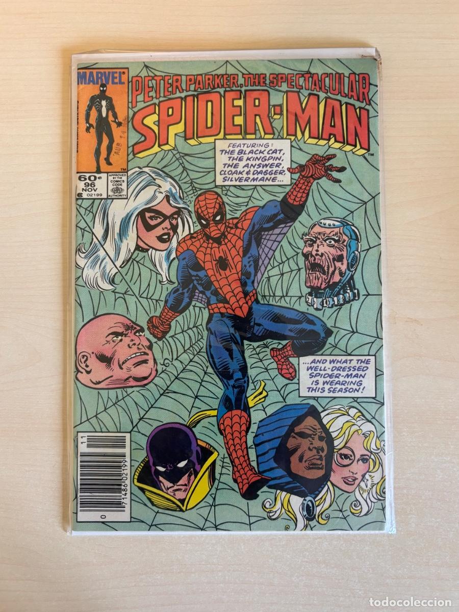C&oacute;mics: Peter Parker, The Spectacular Spider-Man #96 (Marvel Comics USA, noviembre 1984)