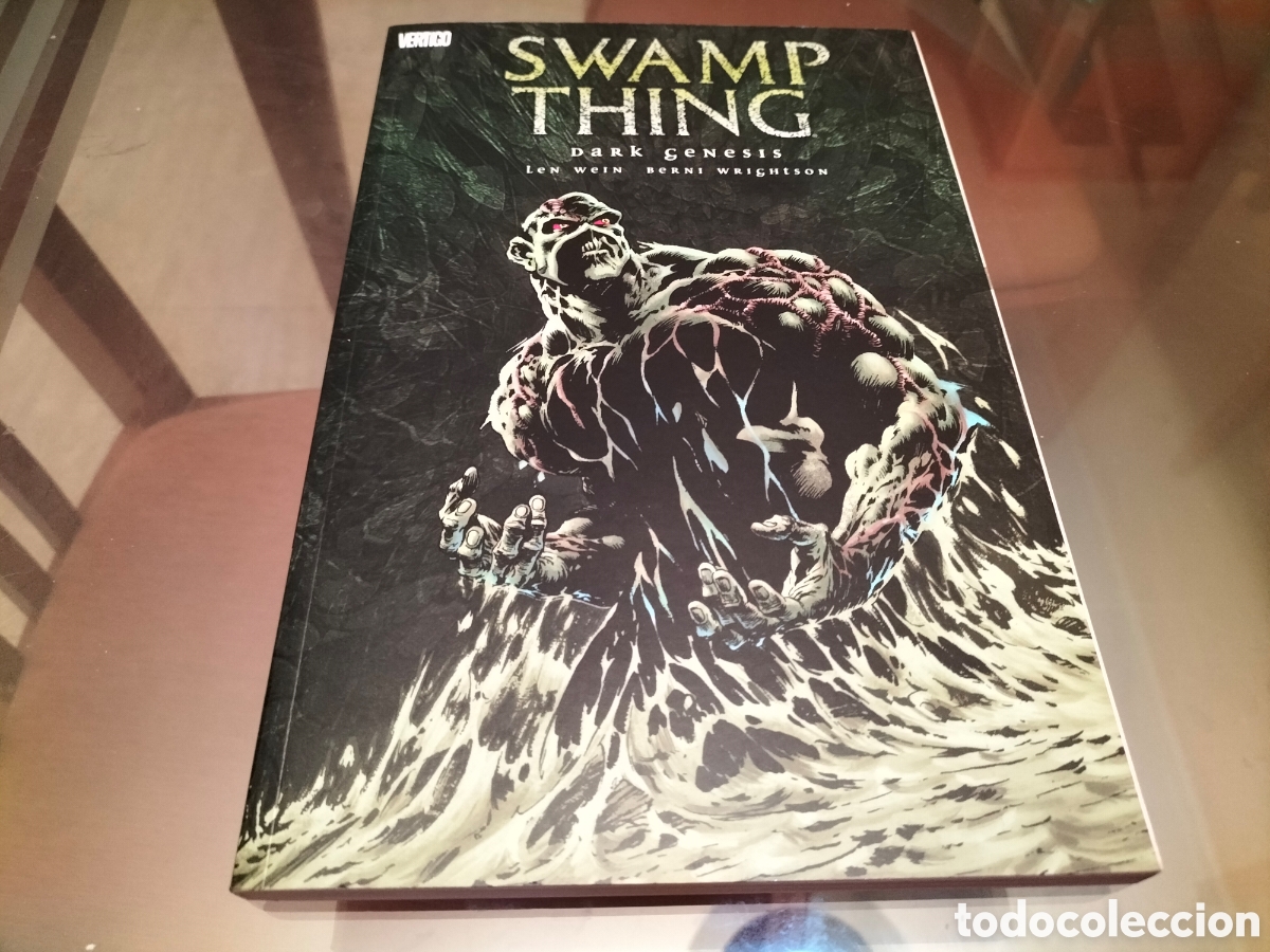 C&oacute;mics: Bernie Wrightson Swamp Thing Dark Genesis DC+ Wrightson Hologram Card FPG Env&iacute;o Gratis