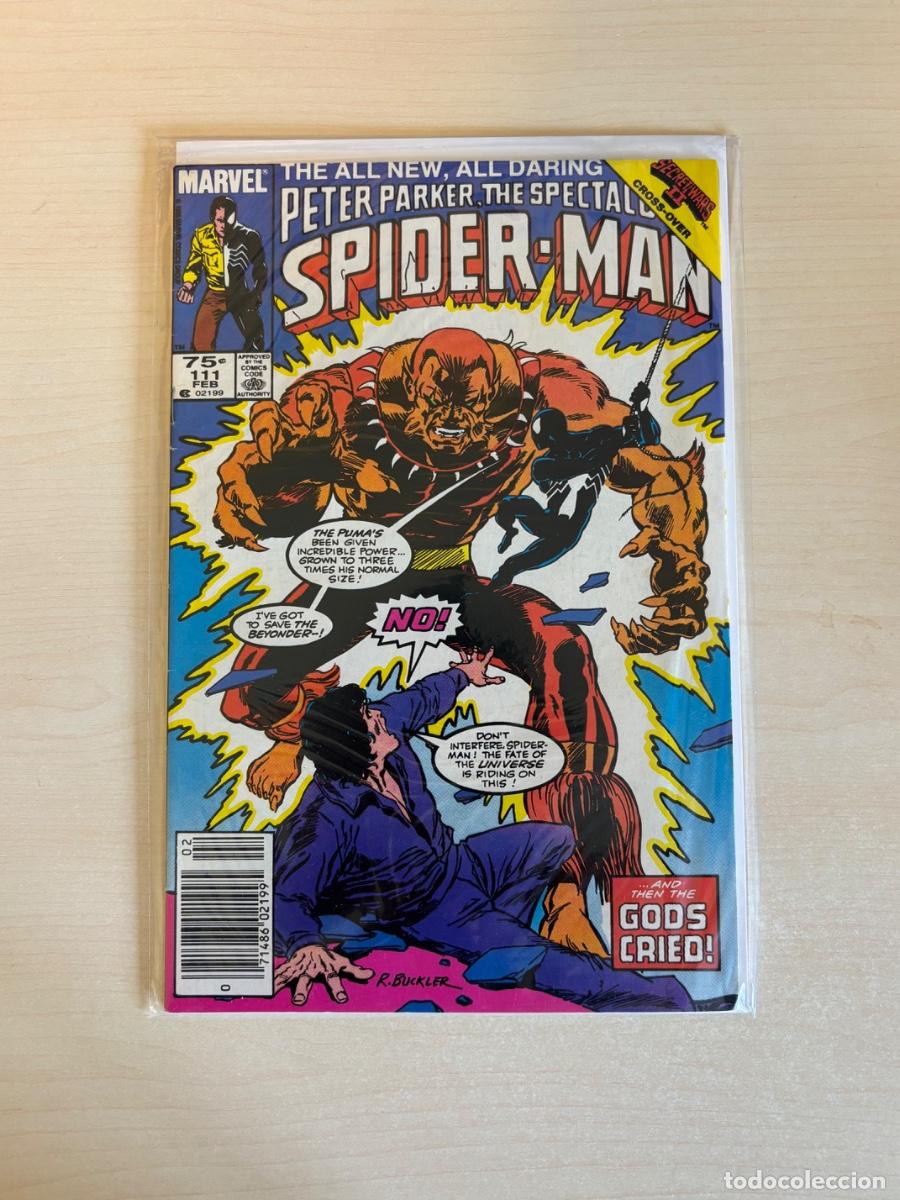 C&oacute;mics: Peter Parker, The Spectacular Spider-Man #111 (Marvel Comics USA, febrero 1986)