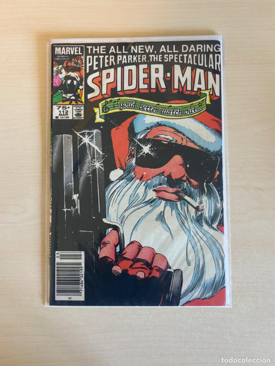 C&oacute;mics: Peter Parker, The Spectacular Spider-Man #112 (Marvel Comics USA, marzo 1986)