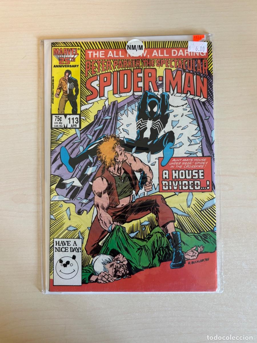 C&oacute;mics: Peter Parker, The Spectacular Spider-Man #113 (Marvel Comics USA, abril 1986)