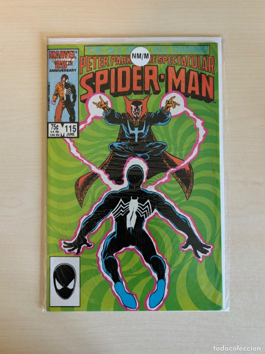 C&oacute;mics: Peter Parker, The Spectacular Spider-Man #115 (Marvel Comics USA, junio 1986)