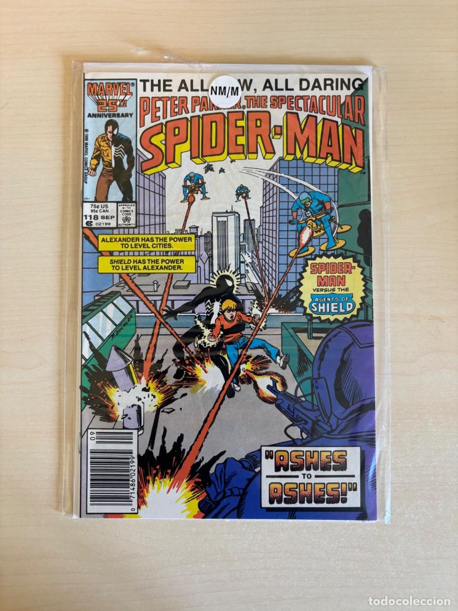 C&oacute;mics: Peter Parker, The Spectacular Spider-Man #118 (Marvel Comics USA, septiembre 1986)