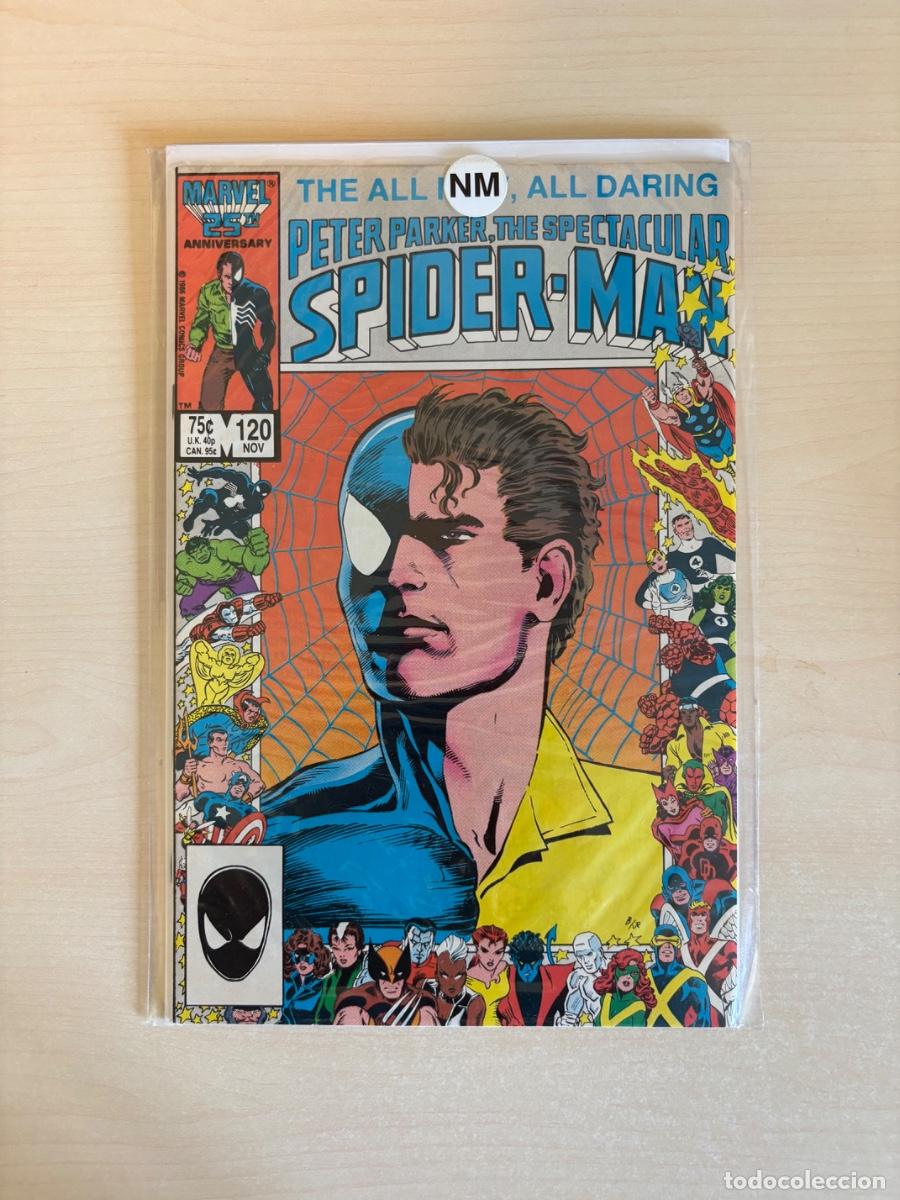 C&oacute;mics: Peter Parker, The Spectacular Spider-Man #120 (Marvel Comics USA, noviembre 1986)