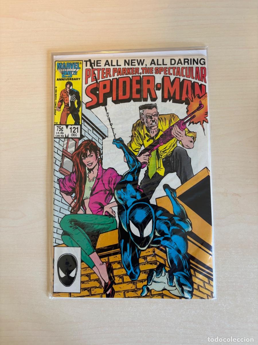 C&oacute;mics: Peter Parker, The Spectacular Spider-Man #121 (Marvel Comics USA, diciembre 1986)