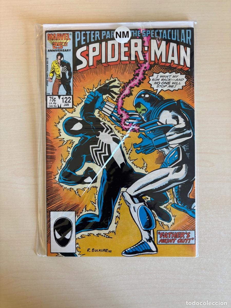 C&oacute;mics: Peter Parker, The Spectacular Spider-Man #122 (Marvel Comics USA, enero 1987)