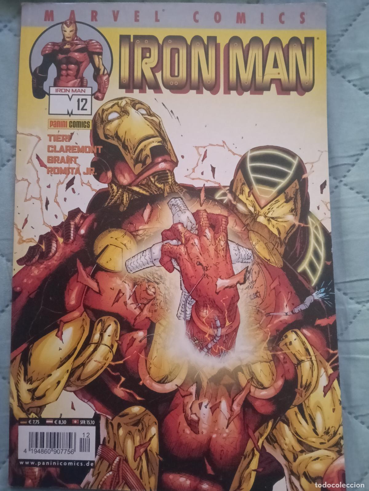 C&oacute;mics: IRON MAN N&ordm; 12 PANINI ALEMAN