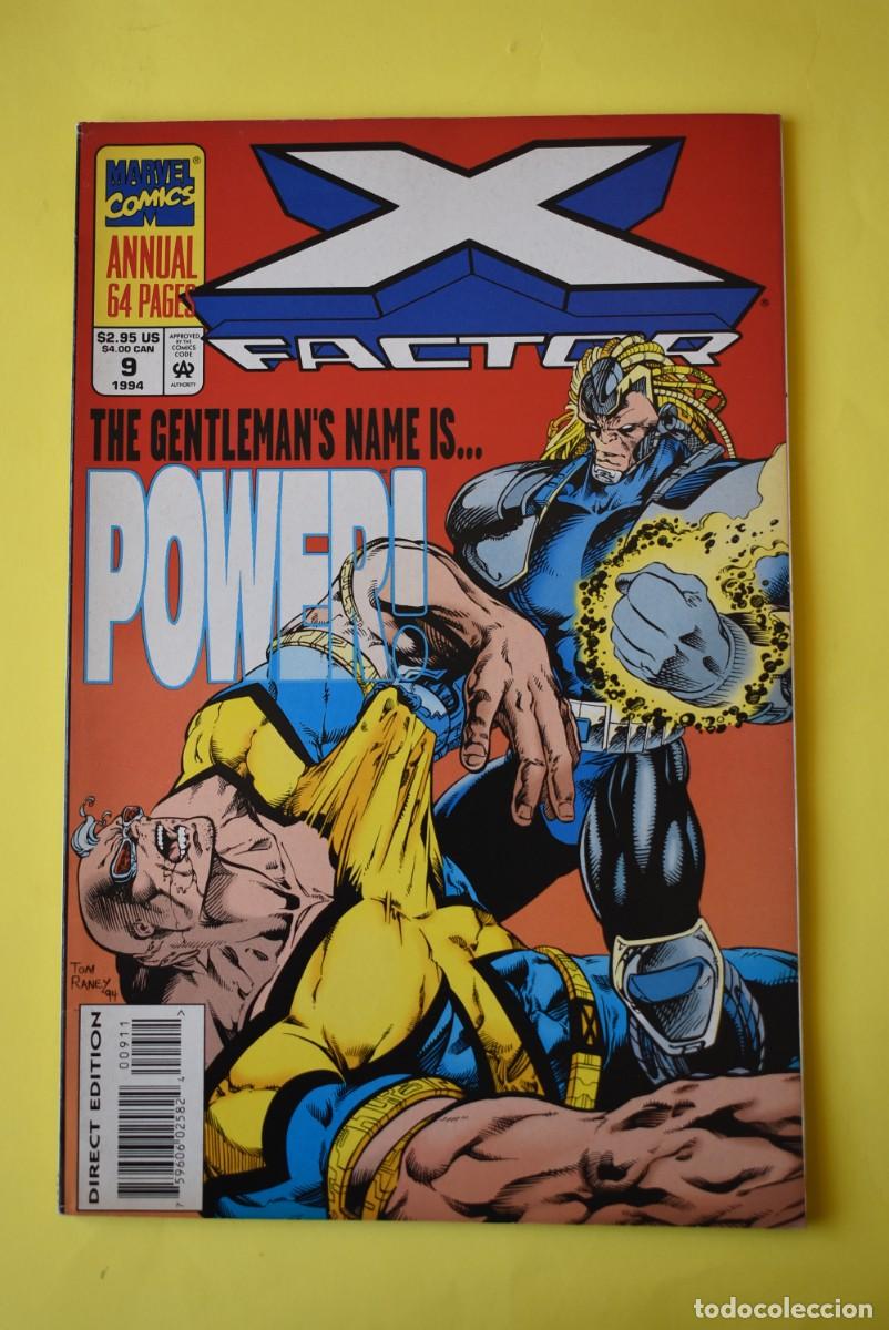 C&oacute;mics: Comic USA. Marvel. X Factor. Annual. The gentleman's name is Power! N. &ordm; 9. 1994. 64 P&aacute;ginas. Ingl&eacute;s