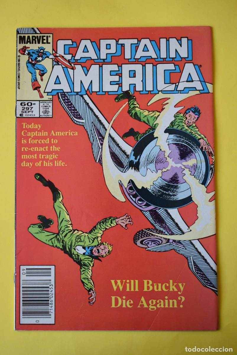 C&oacute;mics: Comic USA. Captain Am&eacute;rica. N.&ordm; 297. 1984. Marvel Comics. Idioma Ingl&eacute;s.