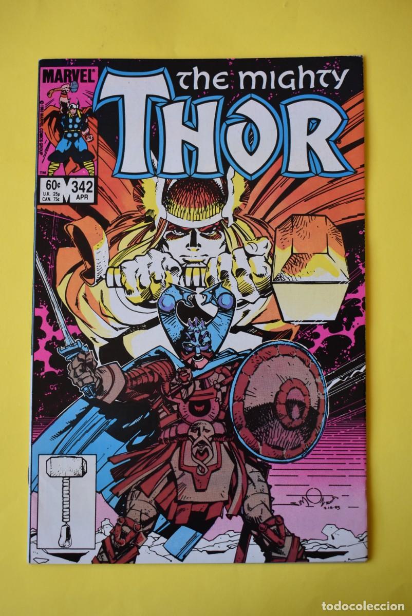 C&oacute;mics: Comic USA. The Mighty Thor. N.&ordm; 342. 1984. Marvel Comics. Idioma Ingl&eacute;s.