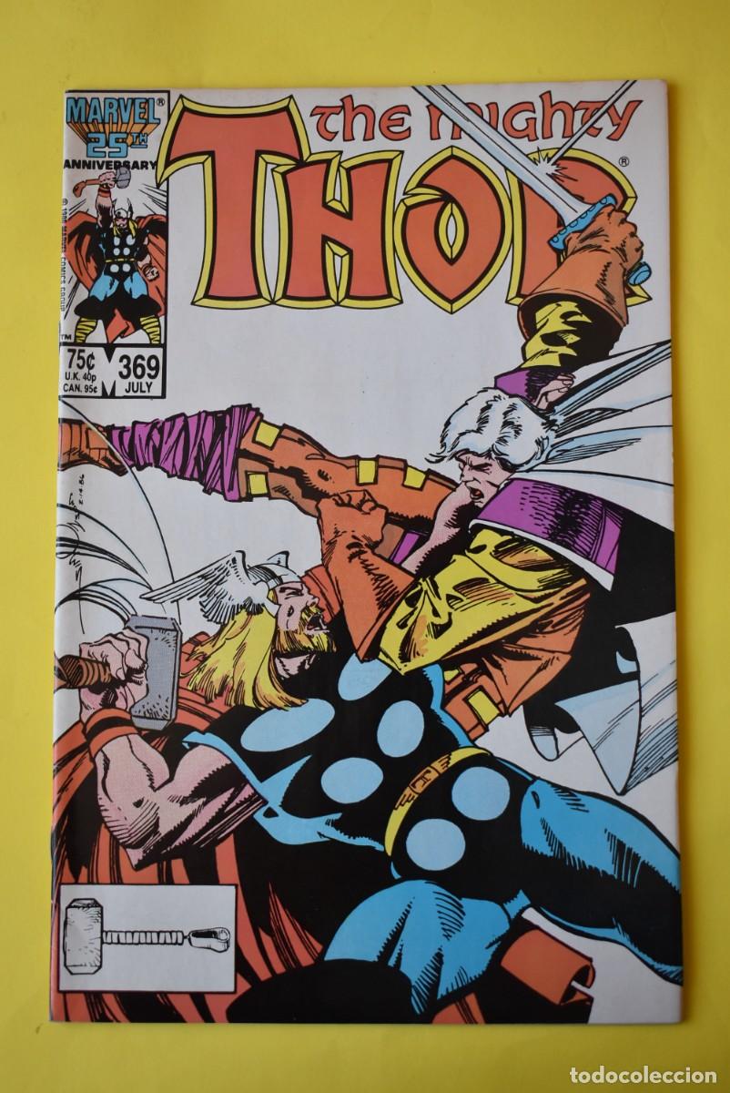 C&oacute;mics: Comic USA. The Mighty Thor. N.&ordm; 369. 1986. Marvel Comics. Idioma Ingl&eacute;s.