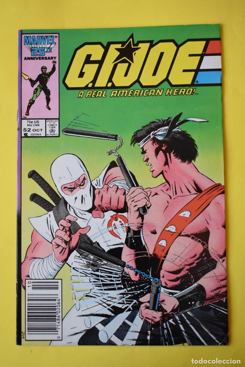 C&oacute;mics: Comic USA. G.I.JOE. N.&ordm; 52. 1986. Marvel Comics. Idioma Ingl&eacute;s.