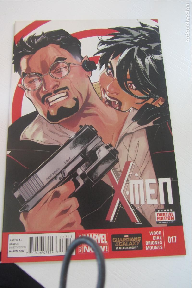 C&oacute;mics: X-MEN #17 MARVEL COMICS 2014 MARVEL original usa arx303