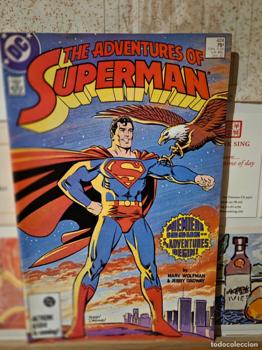 C&oacute;mics: THE ADVENTURES OF SUPERMAN USA 1987 EN INGLES 22N&ordm; INCLUYENDO LOS 15 PRIMEROS 424 A 439