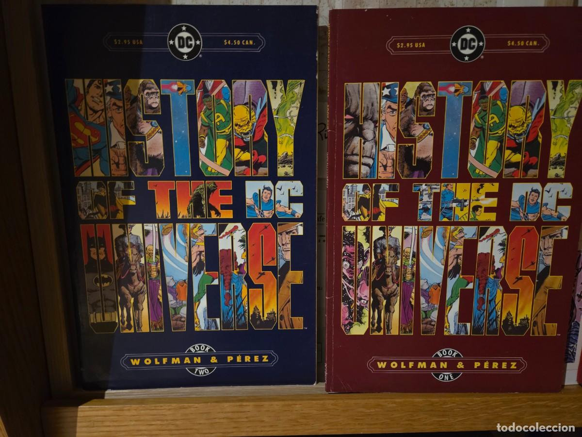 C&oacute;mics: HISTORY OF DC UNIVERSE DC COMPLETA 2 N&Uacute;MEROS EN INGL&Eacute;S