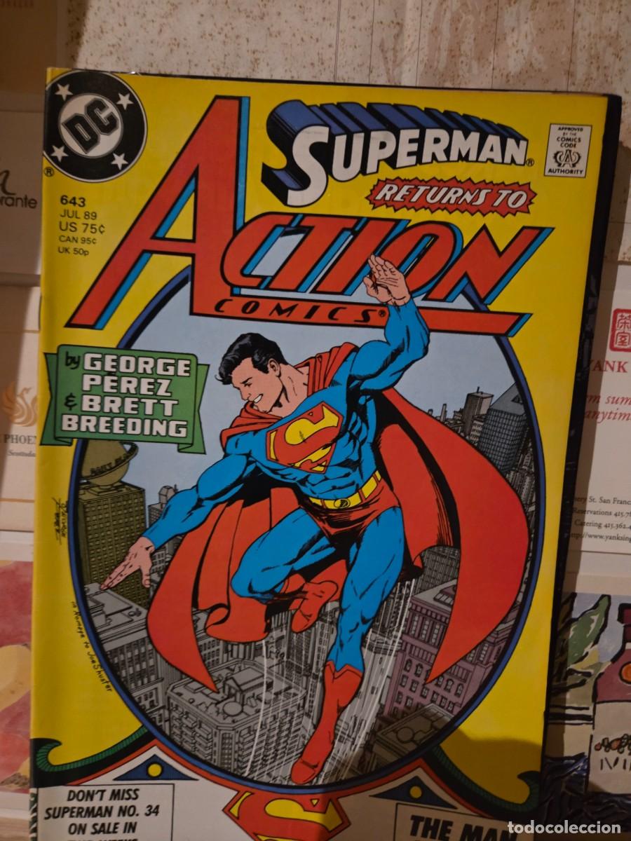 C&oacute;mics: ACTION COMICS USA SUPERMAN RETURNS 1985 19 N&ordm; 583 A 599+643/644
