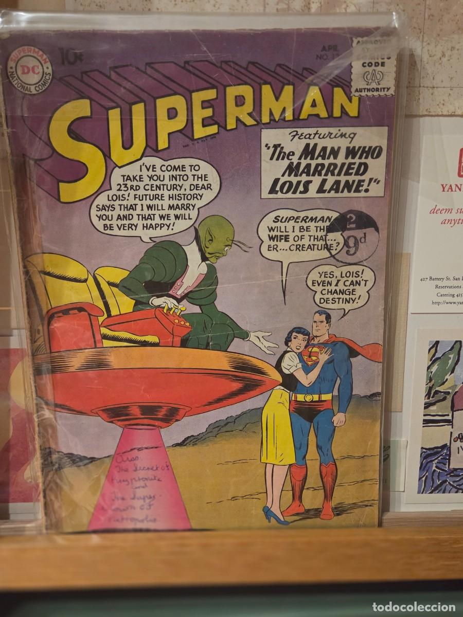 C&oacute;mics: SUPERMAN 136 USA DC COMICS ABRIL 1960