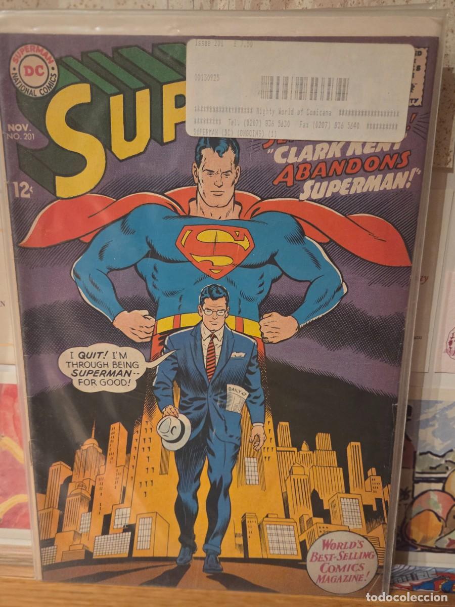 C&oacute;mics: SUPERMAN 201 USA DC COMICS NOVIEMBRE 1967