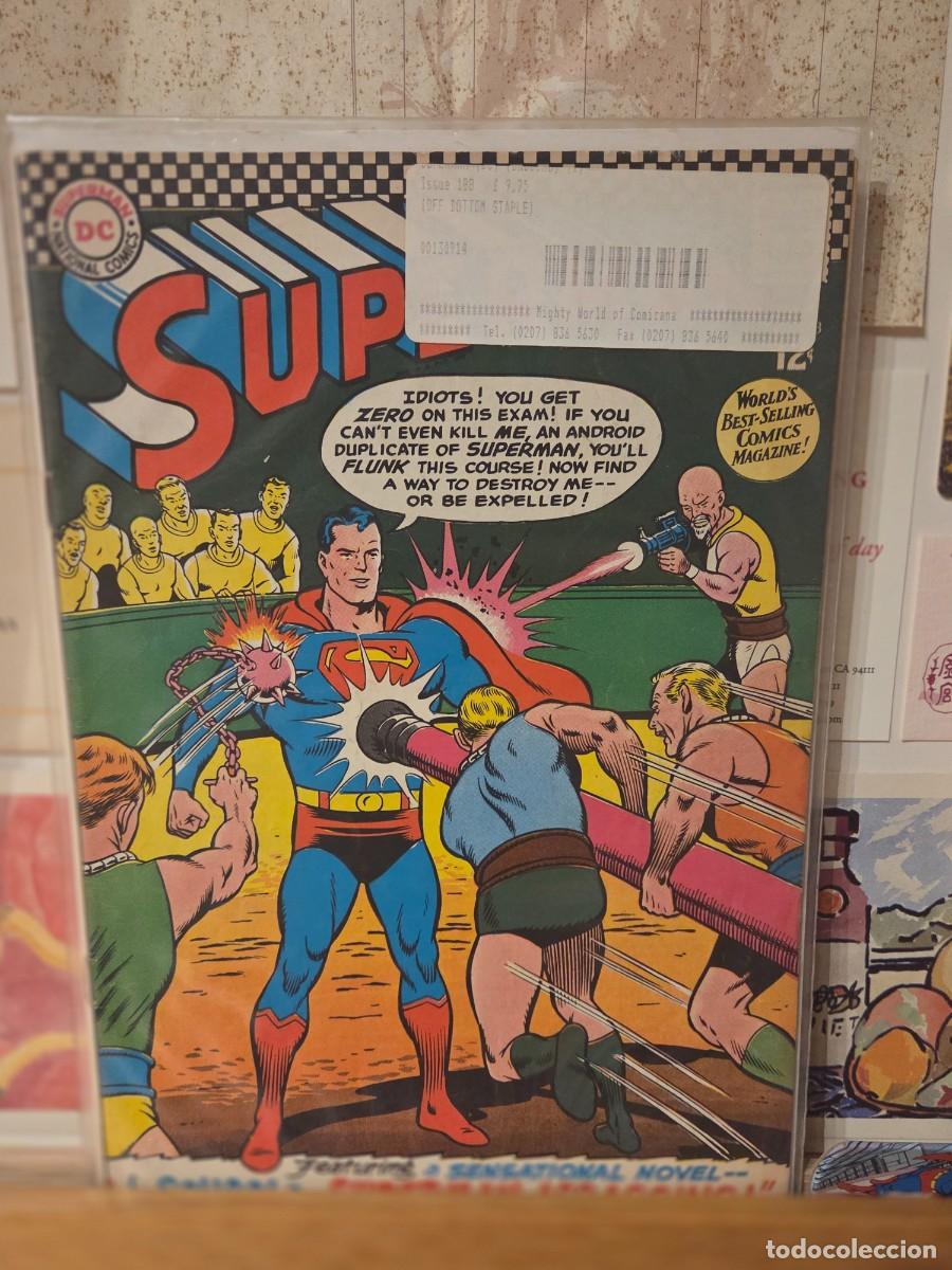 C&oacute;mics: SUPERMAN 188 USA DC COMICS JUNIO 1966