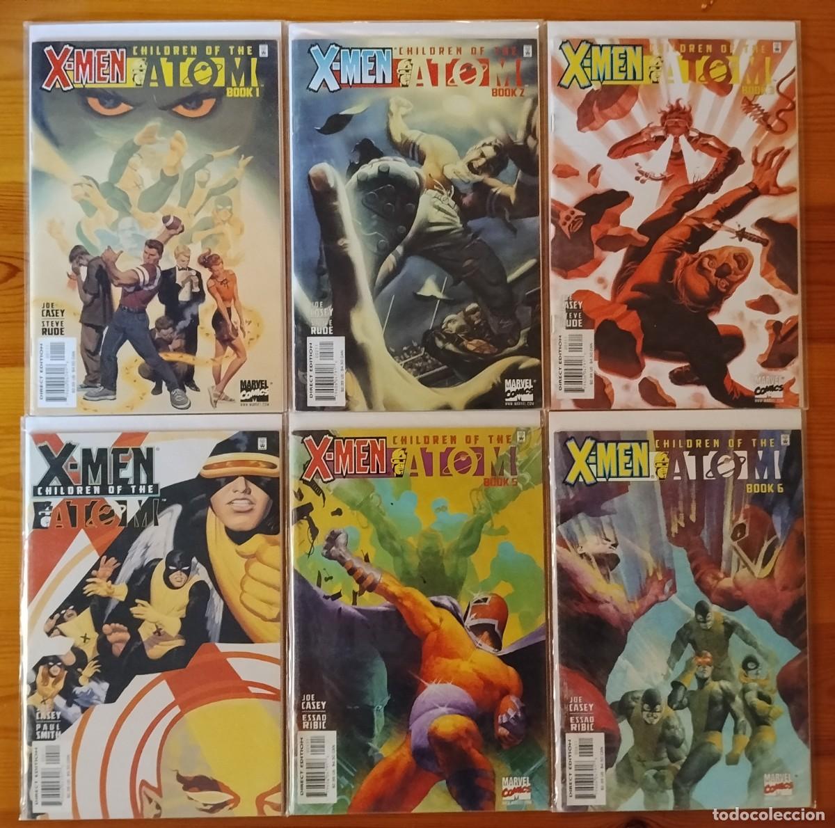 C&oacute;mics: X-MEN: CHILDREN OF THE ATOM #1 /6 COMPLETO (1993) USA