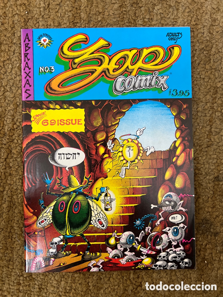 C&oacute;mics: Zap comix 3 en ingl&eacute;s