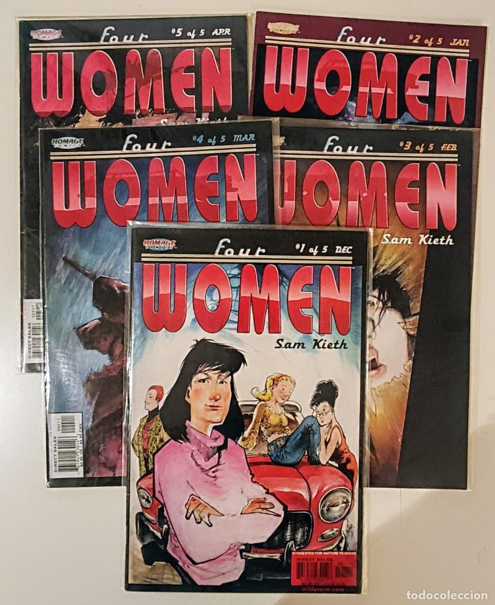 C&oacute;mics: Four Women (Miniserie Completa 1 a 5) - Sam Kieth / WildStorm 2001 - MINT
