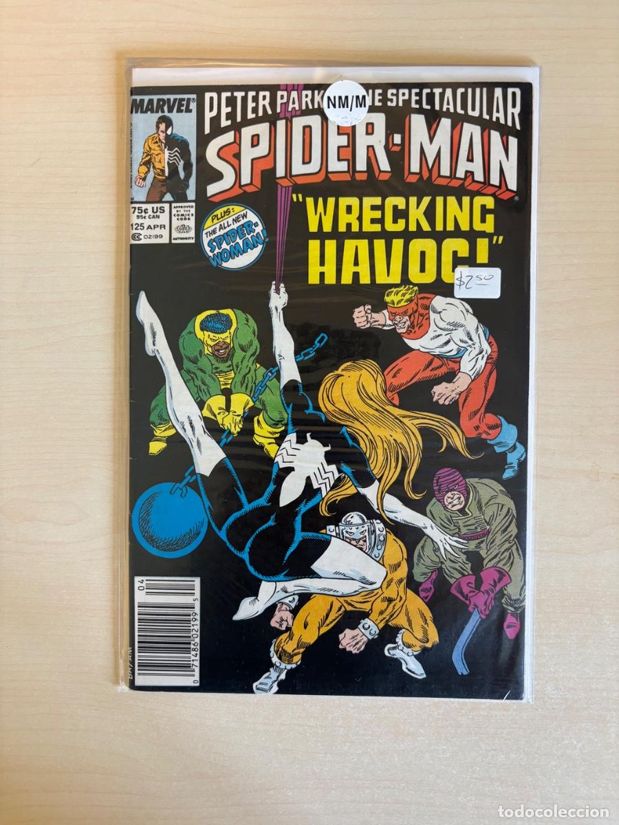 C&oacute;mics: Peter Parker, The Spectacular Spider-Man #125 (Marvel Comics USA, abril 1987)