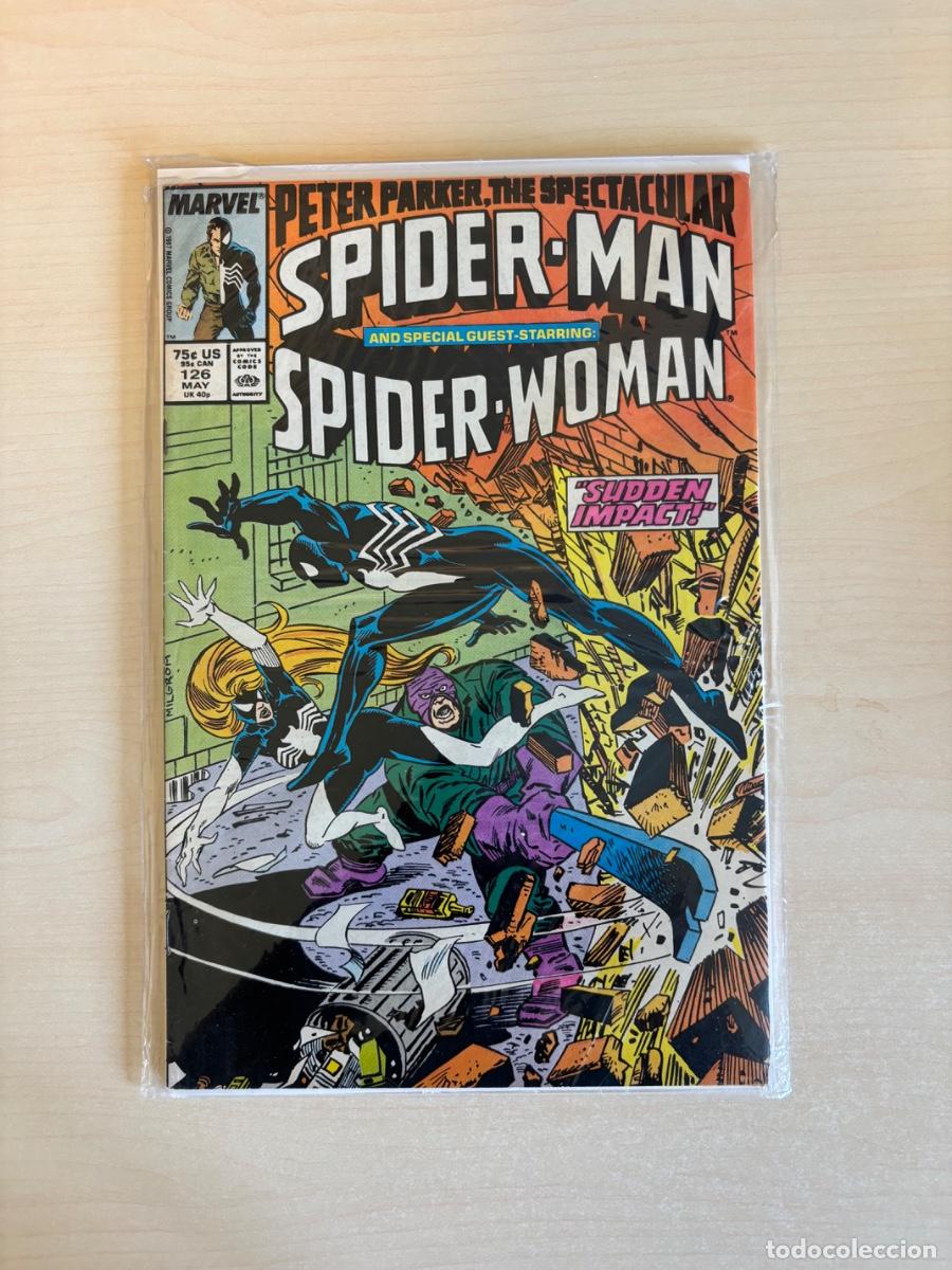C&oacute;mics: Peter Parker, The Spectacular Spider-Man #126 (Marvel Comics USA, mayo 1987)