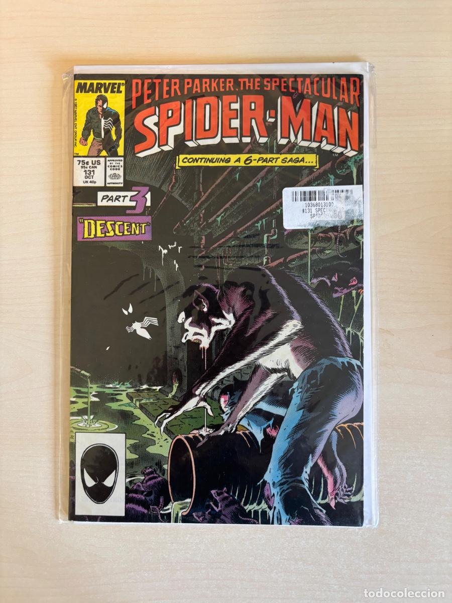 C&oacute;mics: Peter Parker, The Spectacular Spider-Man #131 (Marvel Comics USA, octubre 1987)