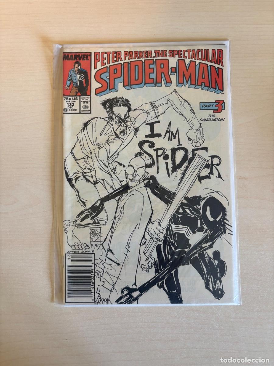 Comics: Peter Parker, The Spectacular Spider-Man #133 (Marvel Comics USA, diciembre 1987)