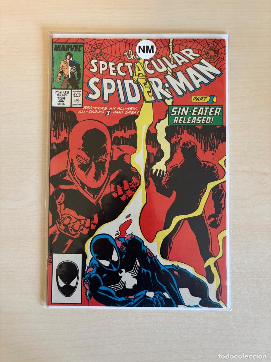 C&oacute;mics: Peter Parker, The Spectacular Spider-Man #134 (Marvel Comics USA, enero 1988)