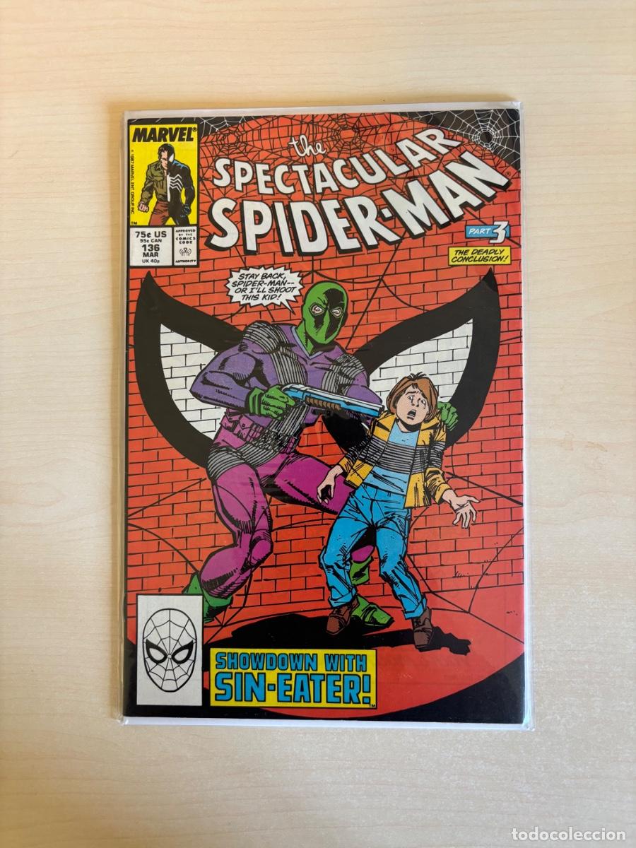 C&oacute;mics: Peter Parker, The Spectacular Spider-Man #137 (Marvel Comics USA, abril 1988)