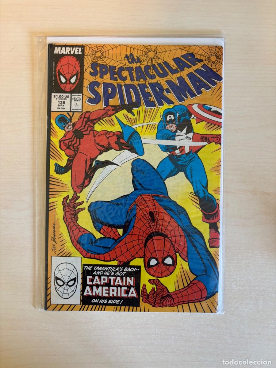 C&oacute;mics: Peter Parker, The Spectacular Spider-Man #138 (Marvel Comics USA, mayo 1988)