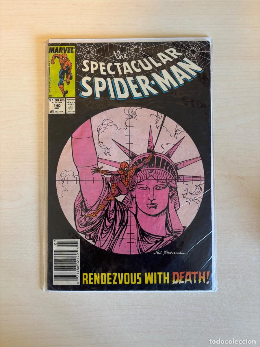 C&oacute;mics: Peter Parker, The Spectacular Spider-Man #140 (Marvel Comics USA, julio 1988)
