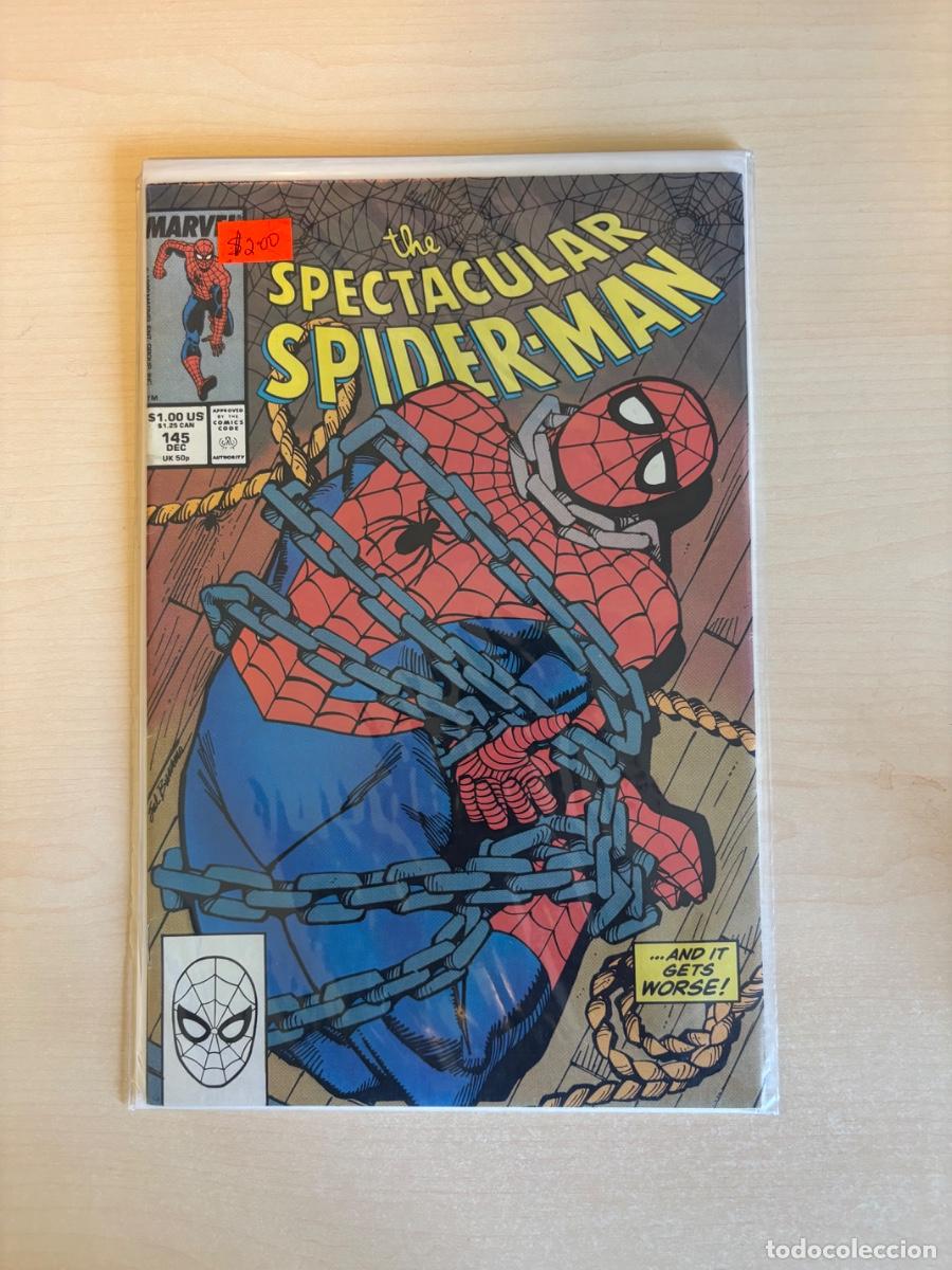 C&oacute;mics: The Spectacular Spider-Man #145 (Marvel Comics USA, diciembre 1988)