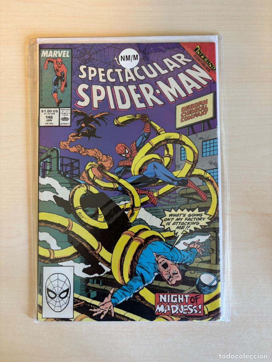 C&oacute;mics: The Spectacular Spider-Man #145 (Marvel Comics USA, diciembre 1988)