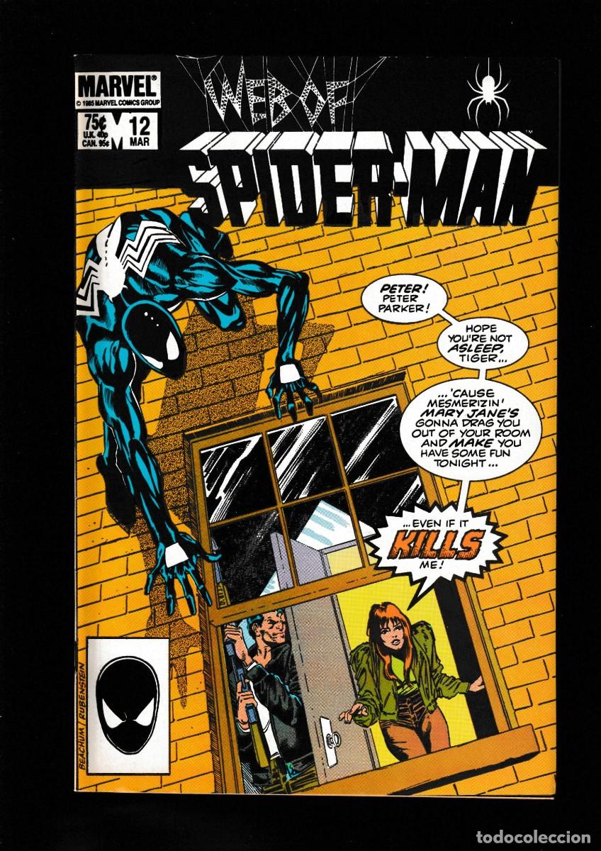 C&oacute;mics: WEB OF SPIDER-MAN 12 - MARVEL 1986 VFN / PETER DAVID & SAL BUSCEMA