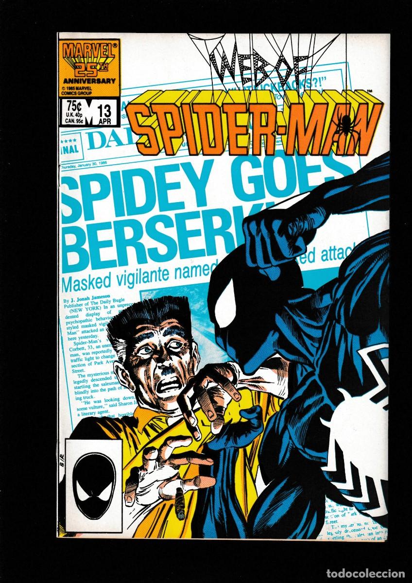 C&oacute;mics: WEB OF SPIDER-MAN 13 - MARVEL 1986 VFN / PETER DAVID & MIKE HARRIS