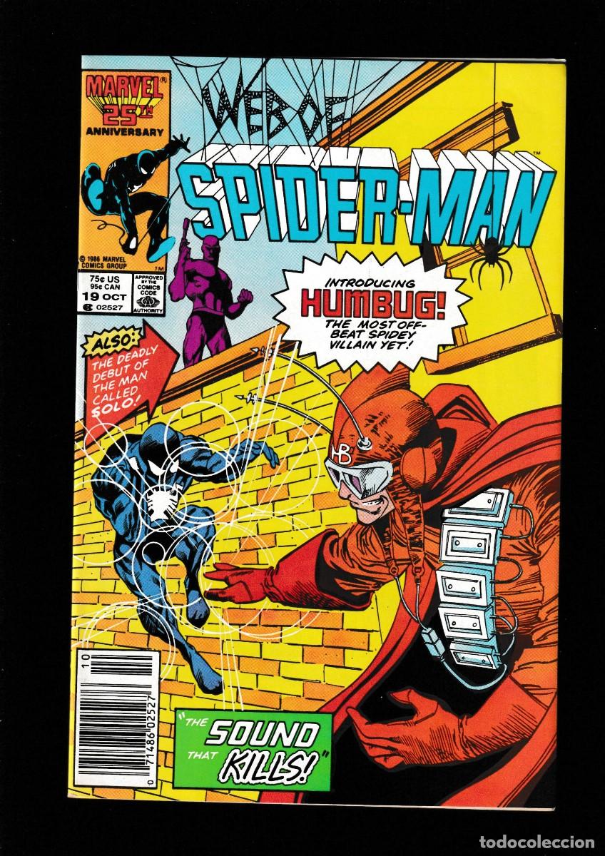 C&oacute;mics: WEB OF SPIDER-MAN 19 - MARVEL 1986 VFN/NM / MARC SILVESTRI