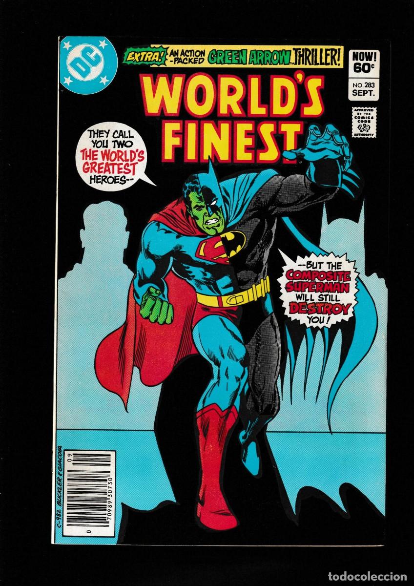C&oacute;mics: WORLD'S FINEST 283 - DC 1982 VFNNM / SUPERMAN & BATMAN / GREEN ARROW BY GIL KANE