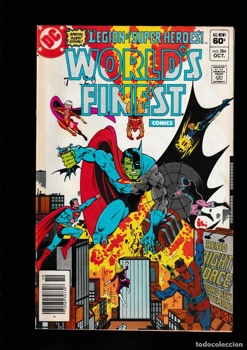 C&oacute;mics: WORLD'S FINEST 284 - DC 1982 VFN / SUPERMAN BATMAN & LEGION OF SUPER-HEROES / GREEN ARROW