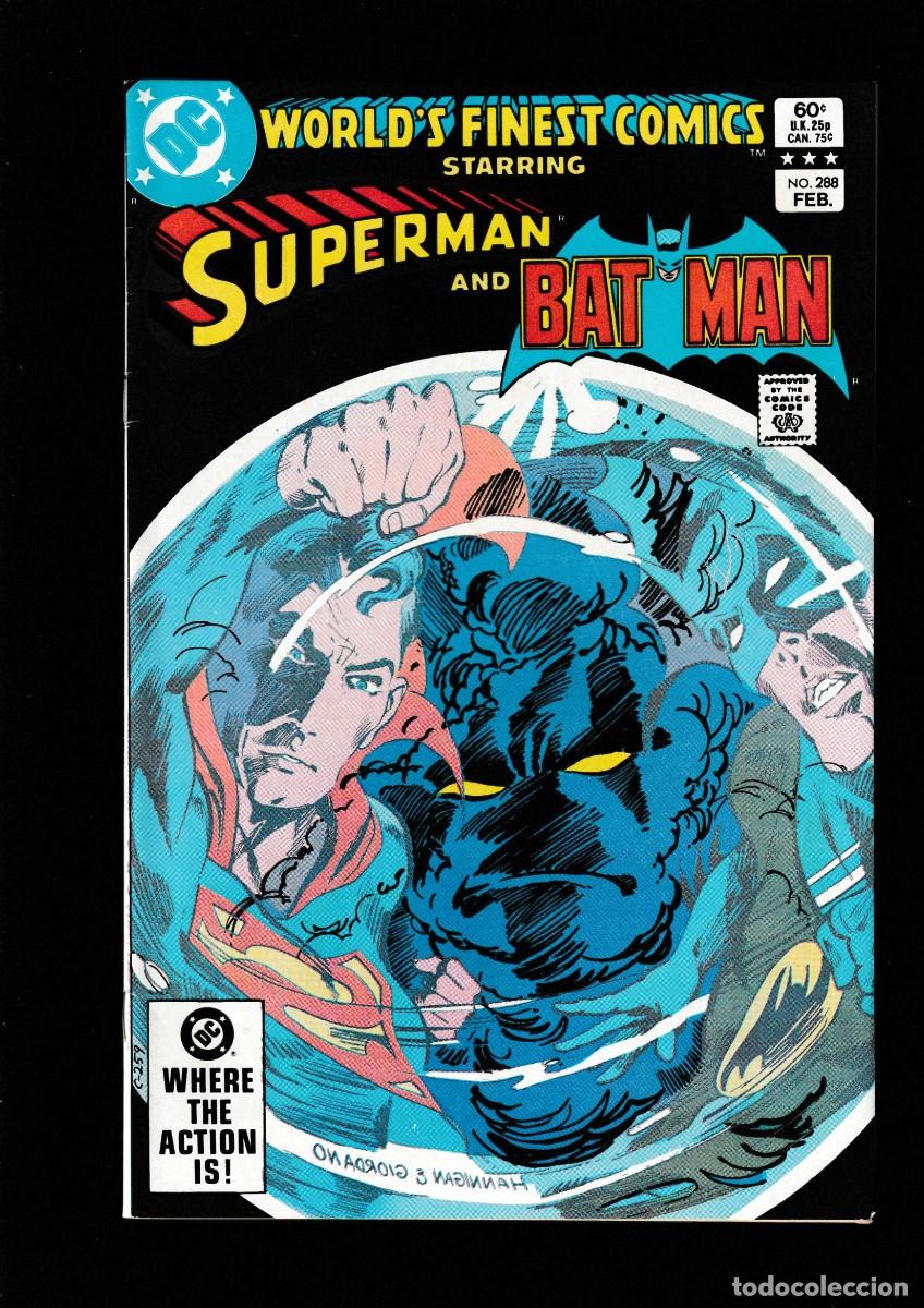 C&oacute;mics: WORLD'S FINEST 288 - DC 1983 VFN/NM / SUPERMAN & BATMAN