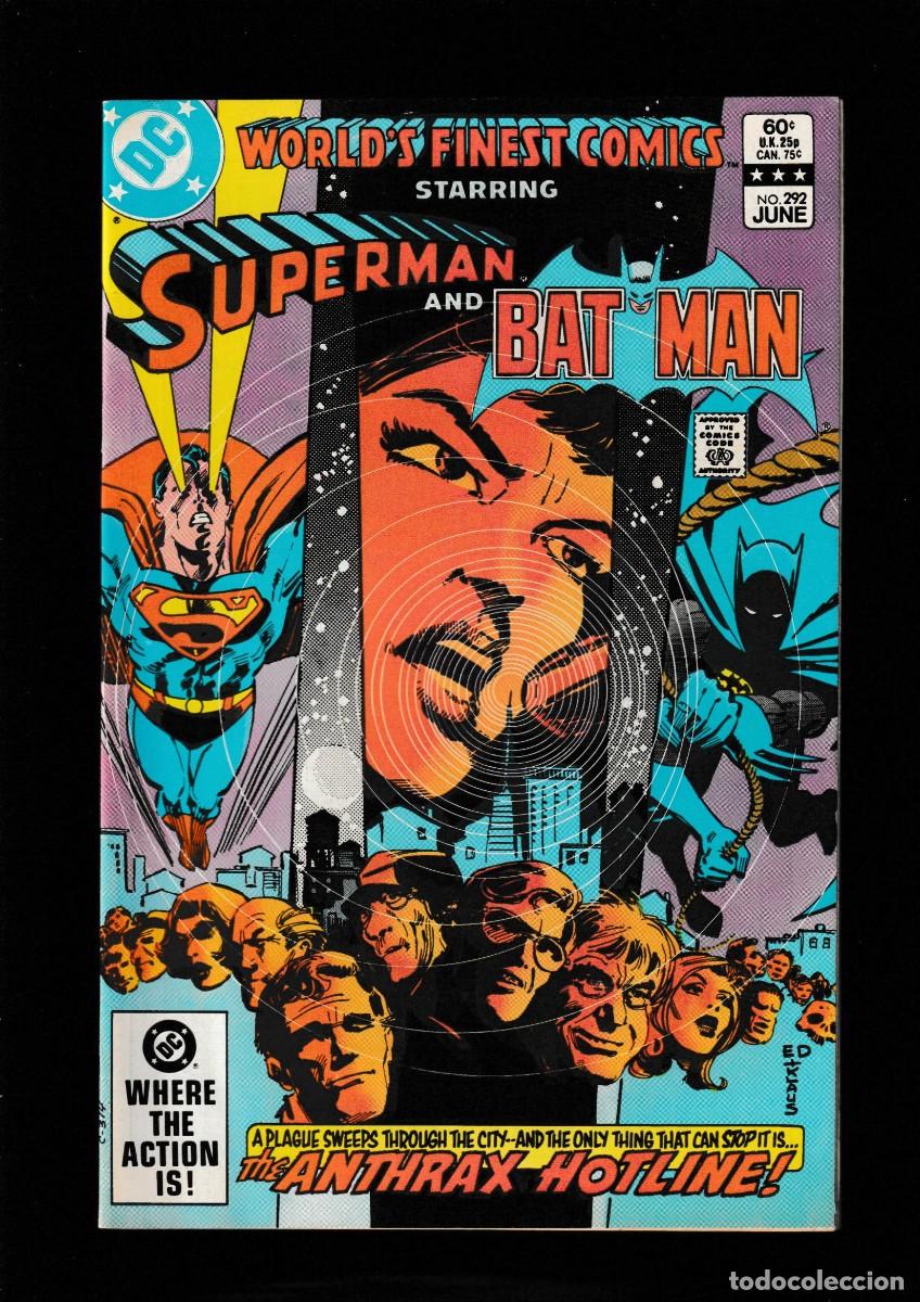 C&oacute;mics: WORLD'S FINEST 292 - DC 1983 VFN / SUPERMAN & BATMAN