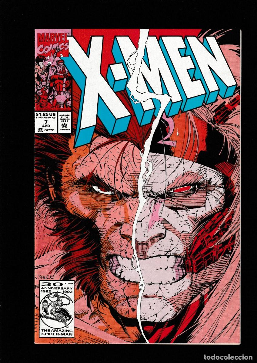 C&oacute;mics: X-MEN 7 - MARVEL 1992 VFN/NM / JIM LEE / OMEGA RED
