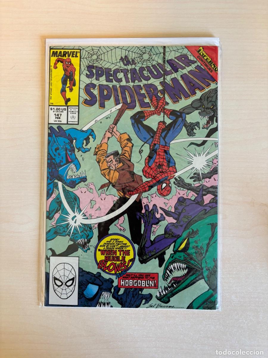 C&oacute;mics: The Spectacular Spider-Man #147 (Marvel Comics USA, febrero 1989)