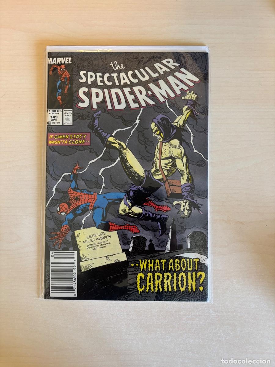 C&oacute;mics: The Spectacular Spider-Man #149 (Marvel Comics USA, abril 1989)