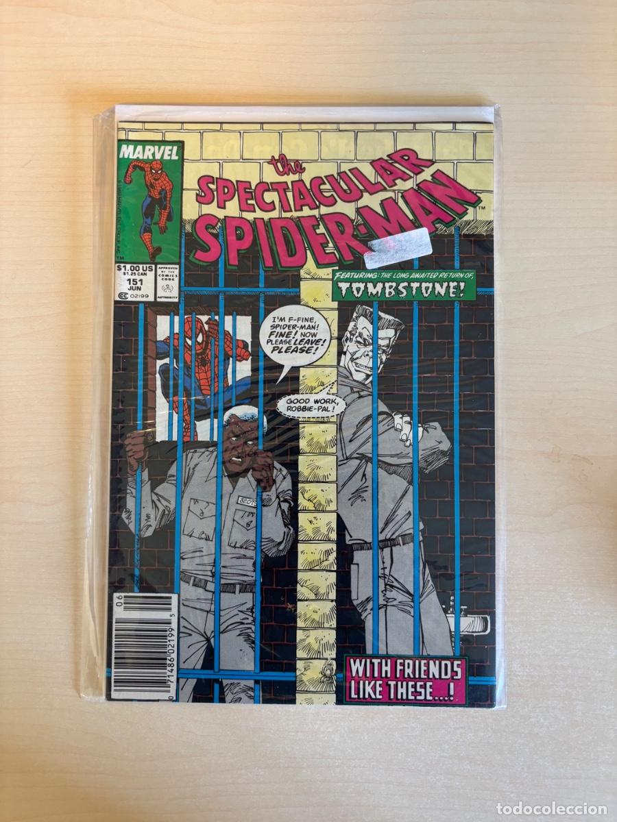 C&oacute;mics: The Spectacular Spider-Man #151 (Marvel Comics USA, junio 1989)