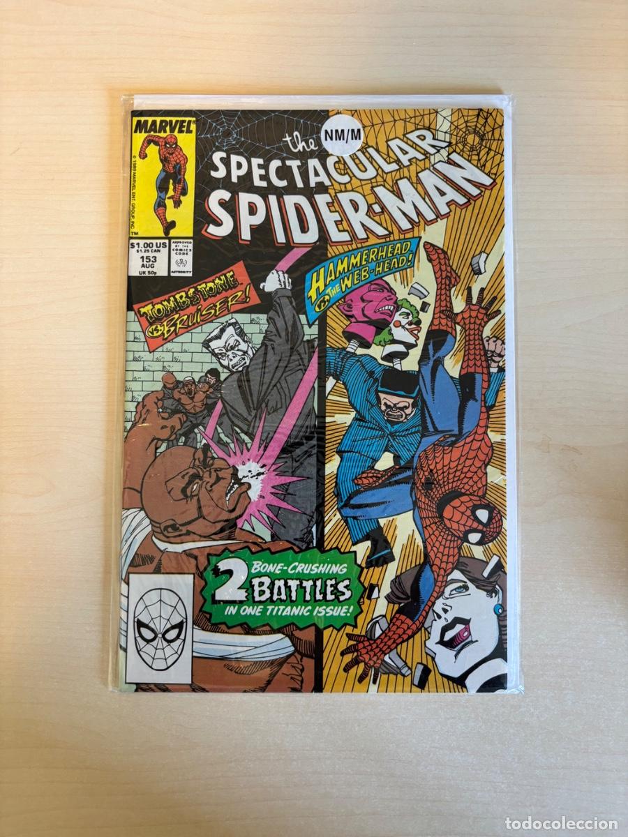 C&oacute;mics: The Spectacular Spider-Man #153 (Marvel Comics USA, agosto 1989)