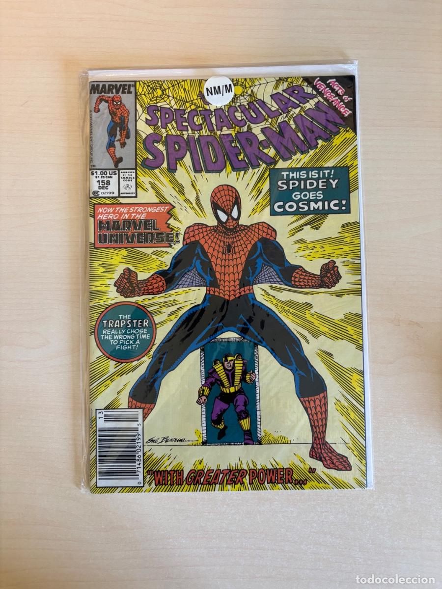 C&oacute;mics: The Spectacular Spider-Man #158 (Marvel Comics USA, diciembre 1989)
