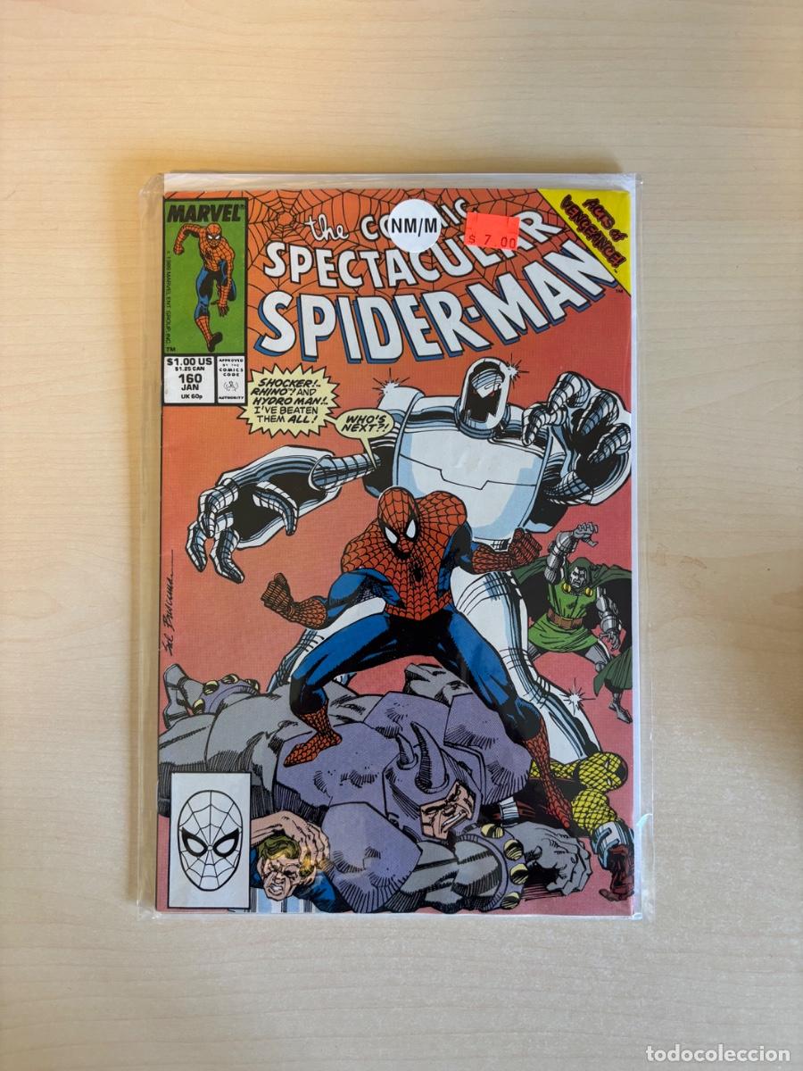 C&oacute;mics: The Spectacular Spider-Man #160 (Marvel Comics USA, enero 1990)